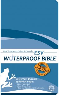 ESV Waterproof New Testament: Blue Wave, Paperback