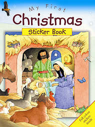 My First Christmas Sticker Book Pb