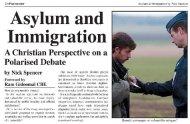 Asylum and Immigration