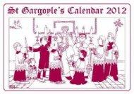 St Gargoyles Calendar 2012