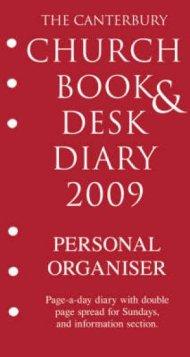 Church Book and Desk Diary 2009 Personal Organiser