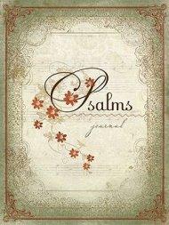 Psalms Journal  Hb