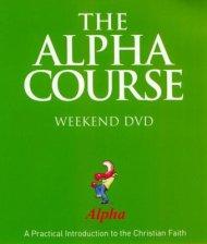 The Alpha Course Weekend DVD