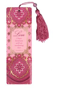 Love Bookmark with Tassel