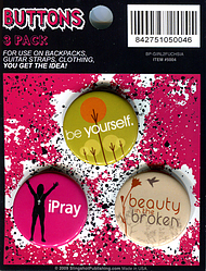 Witness Badges iPray - Pack of 3