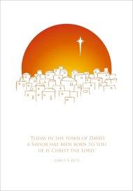 Bethlehem Christmas Card - Pack of 10