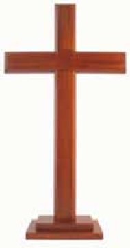 Plain Standing Cross With Stepped Base 32