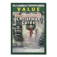 Value Assorted Christmas Cards - Pack of 16