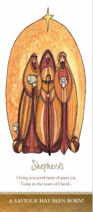 Nouveau Nativity Card - Pack of 16