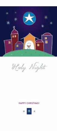 Purple Night Card - Pack of 16