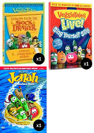 Veggie Tales Boys Value Pack