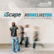 Iscape No One Like You Cd