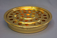 Brasstone Tray with 40 Holes