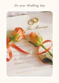 On Your Wedding Day Card - Pack of 6