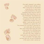 Footprints Card - Pack Of 6