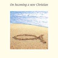 On Becoming A New Christian Card - Pack of 6