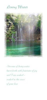 Living Water Card - Single
