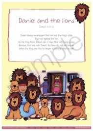Daniel And The Lions Poster