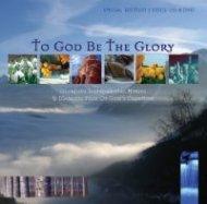 To God Be The Glory Cd And Dvd