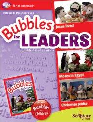 Bubbles For Leaders Oct Dec 2009