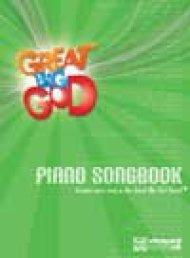 Great Big God: Piano Songbook