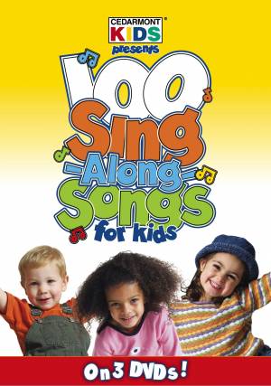 100 Singalong Songs for Kids 3 DVD Pack