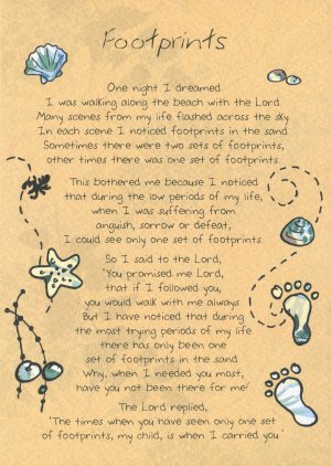 Footprints - 6 pack