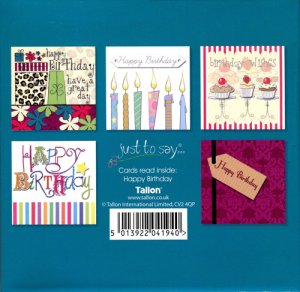 Handmade Birthday Cards - Pack of 5 | Free Delivery @ E