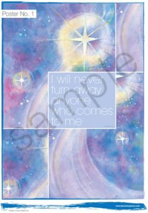 I will never turn away anyone who comes to me Poster