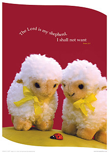 The Lord Is My Shepherd Poster Availability In Stock Usually dispatched 