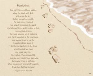 Footprints Mouse Mat