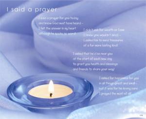 I Said A Prayer Mouse Mat