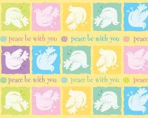 Gift Wrap - Peace be with you