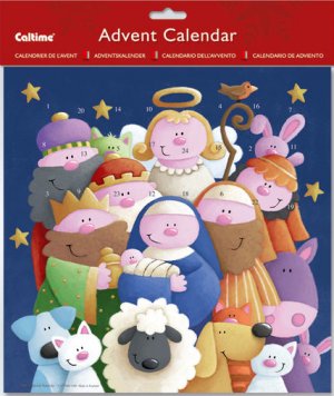 Cute Nativity Advent Calendar