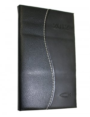 Slim 2012 Diary with Fish Symbol