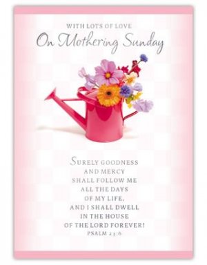 On Mothering Sunday Card