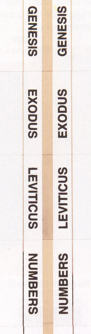 Index Tabs: Std, Gold Edge