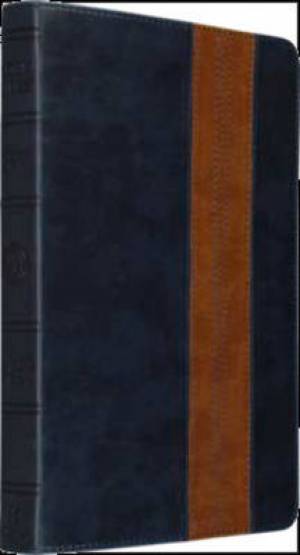 ESV Anglicised Thinline in Imitation Navy and Tan Leather