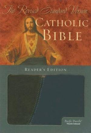 RSV Catholic Readers Bible: Black / Blue Tu Tone, 