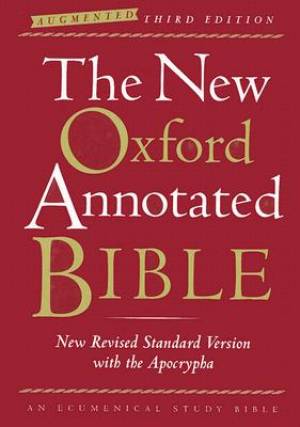 NRSV Oxford Annotated Bible with Apocrypha : Hardback, Thumb Index