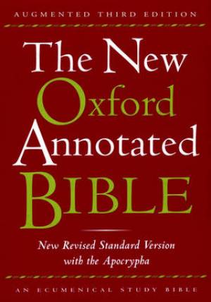 NRSV Oxford Annotated Bible with Apocrypha : Black, Leather, Thumb Index