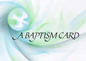 Baptism Card - Pack of 20