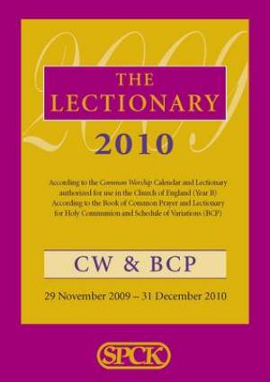 Common Worship: Book of Common Prayer Lectionary 2010