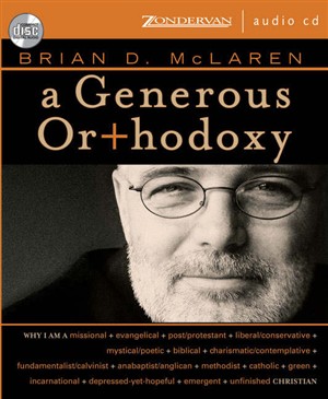 a Generous Orthodoxy Audio CD