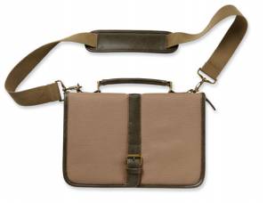 Expedition Messenger Bag: Mocha, Canvas, Medium