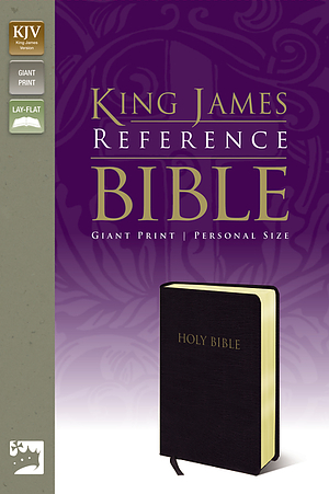 KJV Giant-Print Personal Sized Reference Bible: Black, Bonded Leather, Thumb Indexed