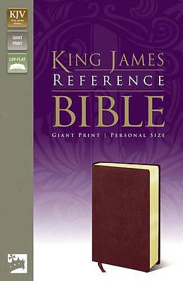 KJV Personal Size Bible: Burgundy, Bonded Leather, Giant Print