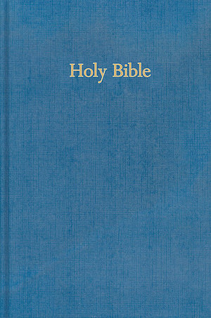 KJV Pew Bible: Blue, Hardback, Anglicised