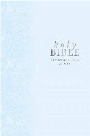 NIV Pocket Gift Bible: Pale Blue, Hardback (British Text)