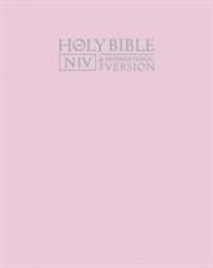 NIV Christening Gift Bible: Pink, Hardback (British Text)